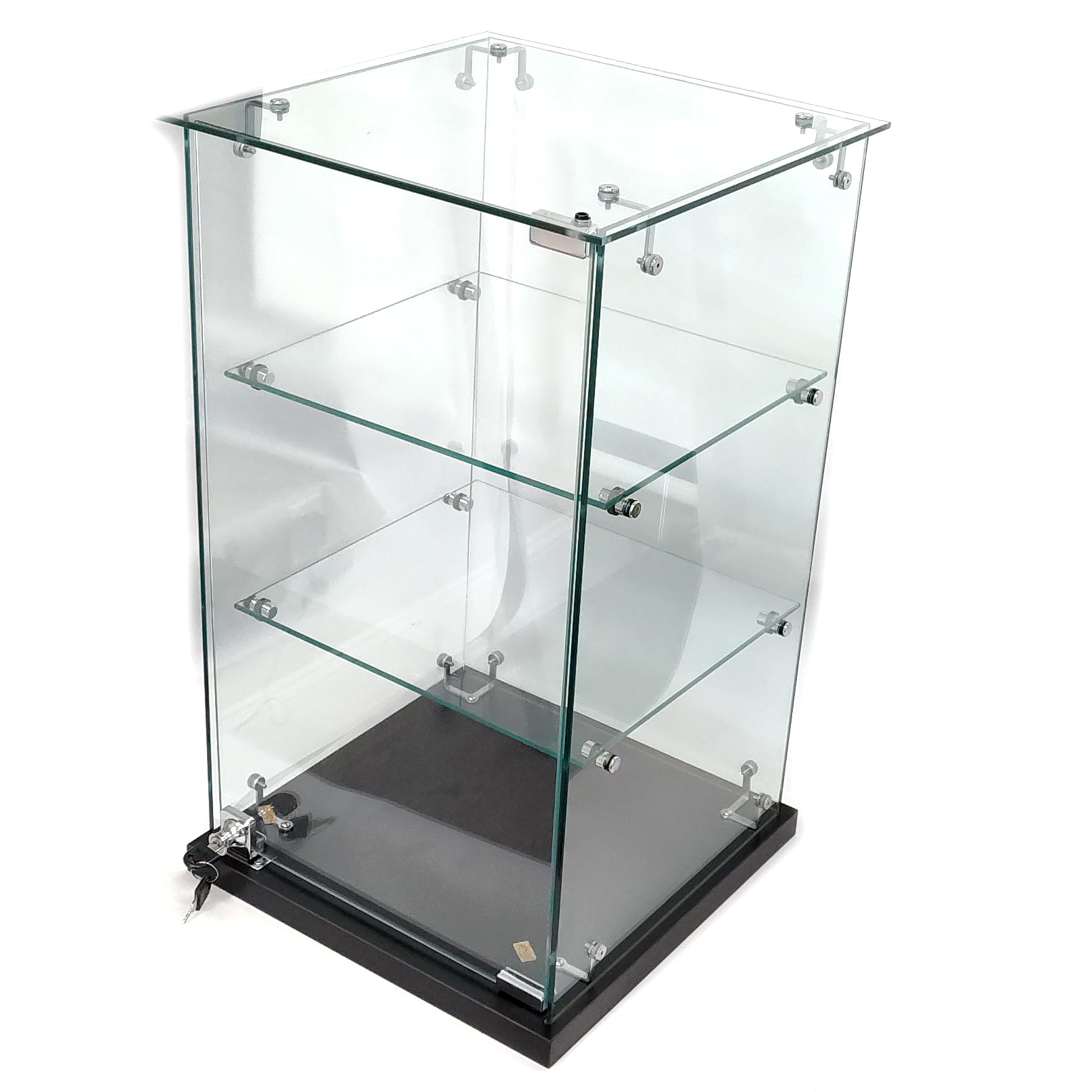 Amazon.com: Frameless Counter Top Glass Showcase, Display Case